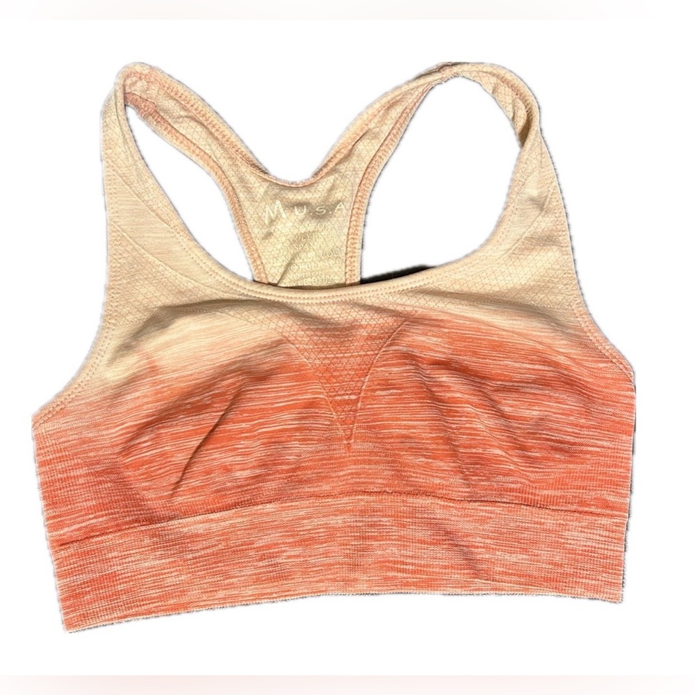 M. USA, Sports Bra. Size S.